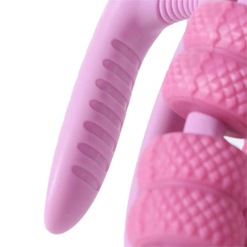 26 عجلة الحلقي الساق المشبك مدلك يده متعدد الوظائف مُدلك سلوليت 360 درجة دوران أداة سلسة