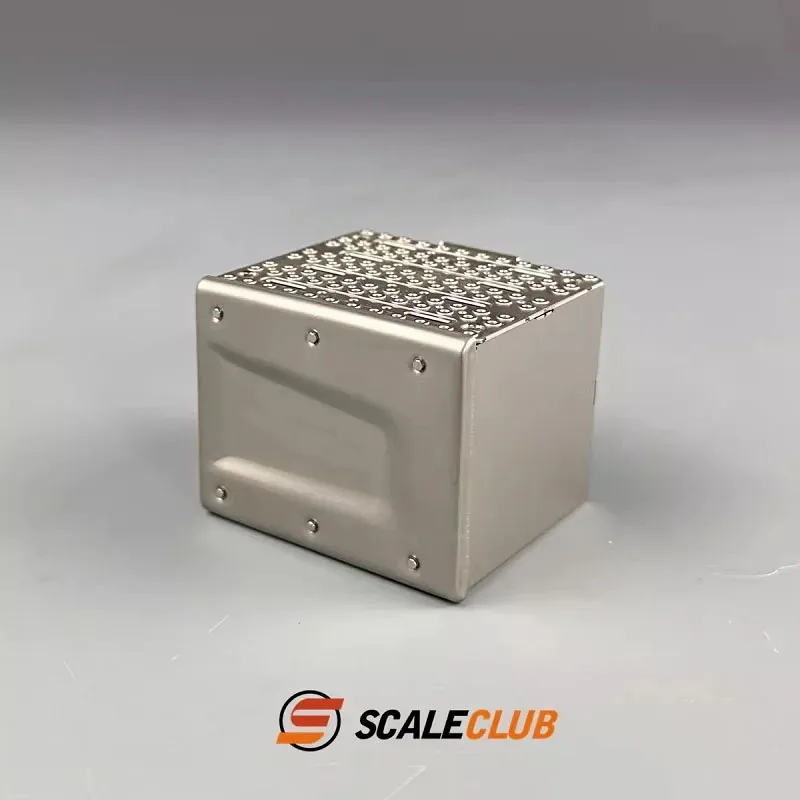 

SCALECLUB 1/14 For MAN Truck For Euro6 Exhaust Box RC Truck Tipper Metal Exhaust Box Tractor Truck