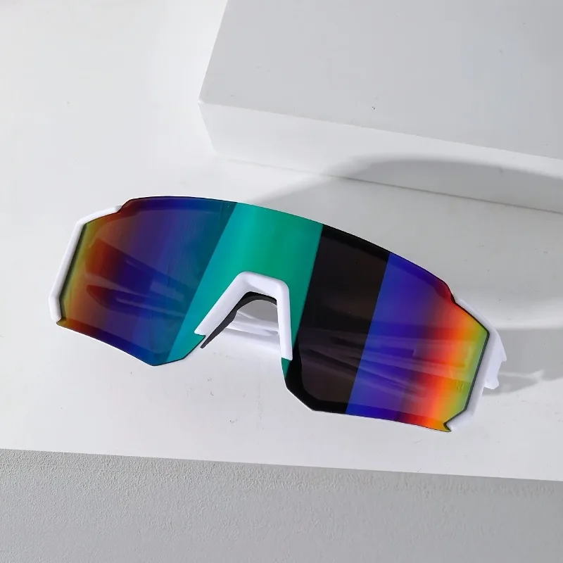 Klassische weiße Modedekoration, Unisex-Dekorationsbrille, modische Brille, geeignet für den Strand – Detail 1