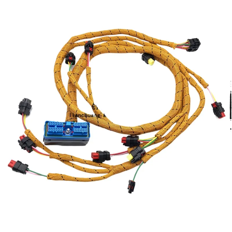 

For Caterpillar cat 320D/323D engine harness C6.4 electronic fuel injection engine harness 296-4617 excavator accessories