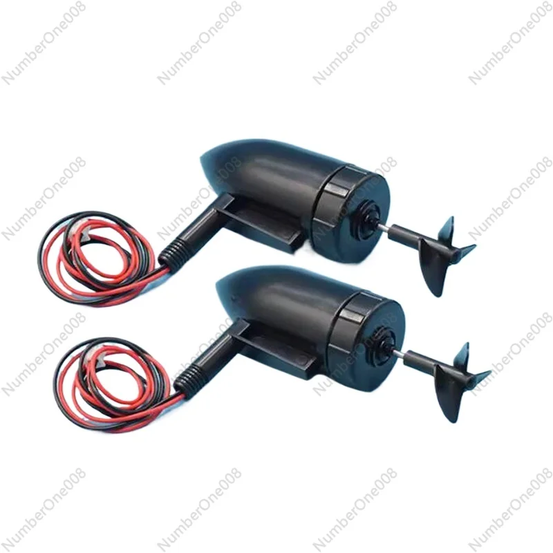 Remote control fishing bait boat model 7.4V underwater propeller motor engine 12CM waterproof propeller with 3 blade propeller