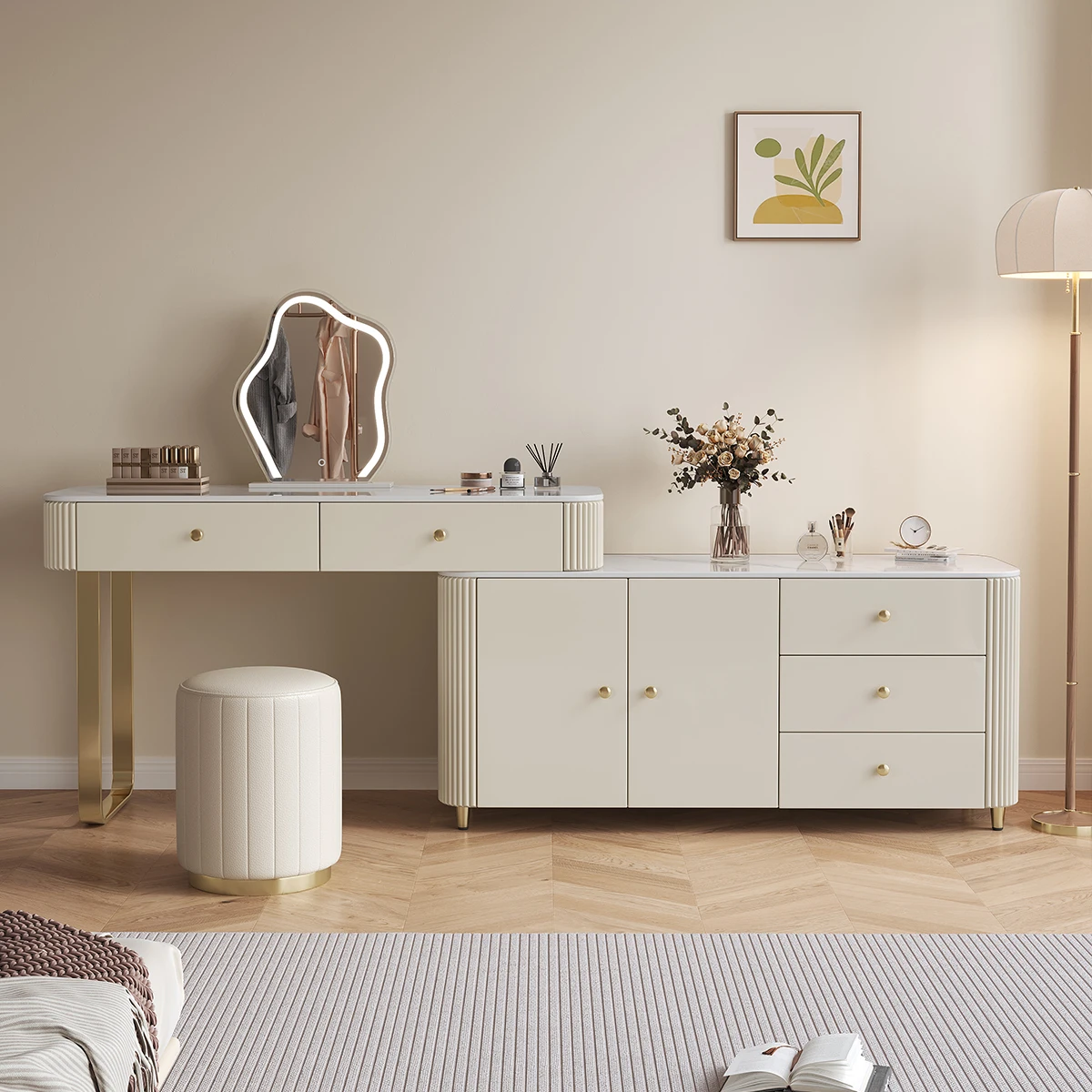 #For Italian minimalist style dresser high quality lightweight luxury with stone designer dresser