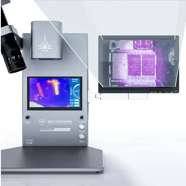 

TBK R-2201 GPU Replacement IC Soldering Desoldering Mobile Laptop BGA Rework Station Machine Laser Welding Machine