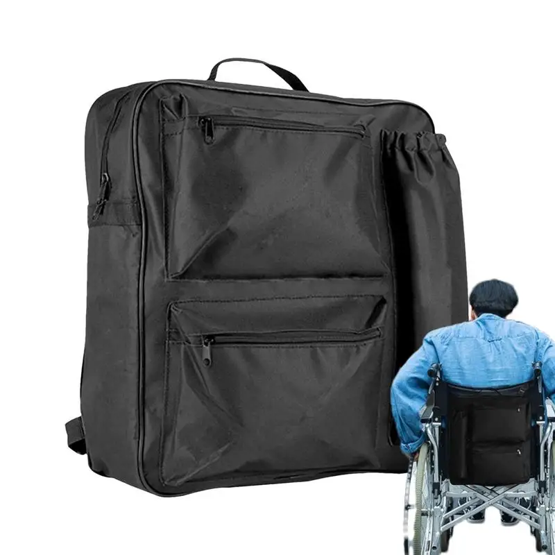 

Backrest Bag For Wheelchair Wheel Chair Storage Tote Large Capacity Bag Wheel Chair Storage Tote Wheelchair Backpack Storage Bag