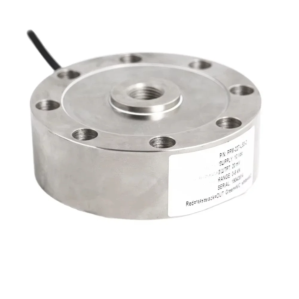 100 Tons Load Cell round Weight Sensor Pancake Tension for Truck Scale 5kg 50kg 100kg Spoke Type 1 Ton Force Sensors Load Cells