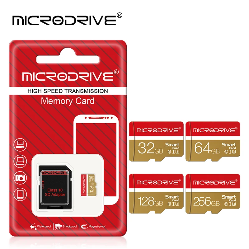 Memory Card 64GB 32GB 16GB 4GB 8GB 128GB 256GB 512GB Micro TF Flash Card Class 10 UHS-I Transflash Mini SD Card free shipping