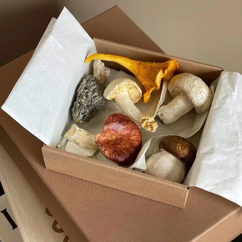 

Creative French mushroom chopstick rack, colorful cute mushroom head ins retro resin mushroom ornament