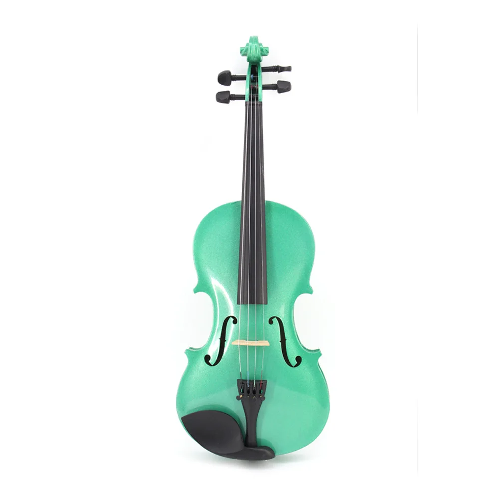 

Cheap Price Hot Selling Beautiful Wholesale Green Musical Instruments Violin
