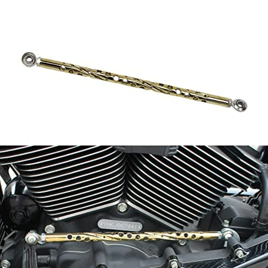 

Регулируемый золотой стержень рычага переключения передач от 11,5 до 12,5 дюймов, рычаг переключения передач, совместимый с Harley Davidson Softail и Touring Tr