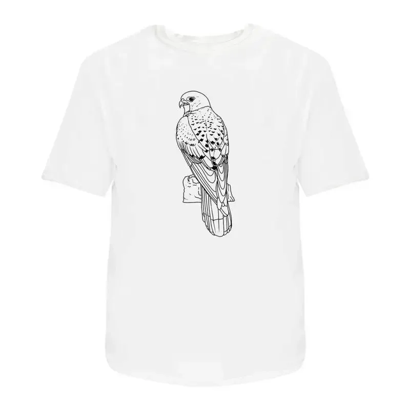 Perched Kestrel' Cotton T Shirt Ta050590