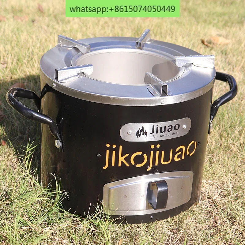 Export to Africa Stainless Steel Household Firewood Stoves, Cooking Firewood Stoves, Multifunctional Picnic Stoves