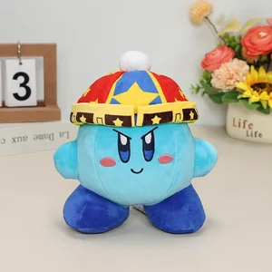 Kawaii -Star Kirby Stofftopper Gray Kirby Ghost Kirby Pink Blue Rot Besseres Weihnachtsgeburtstag Geschenke für Kinder 6 Hauptverkäufe Pelucia Ghost - №5