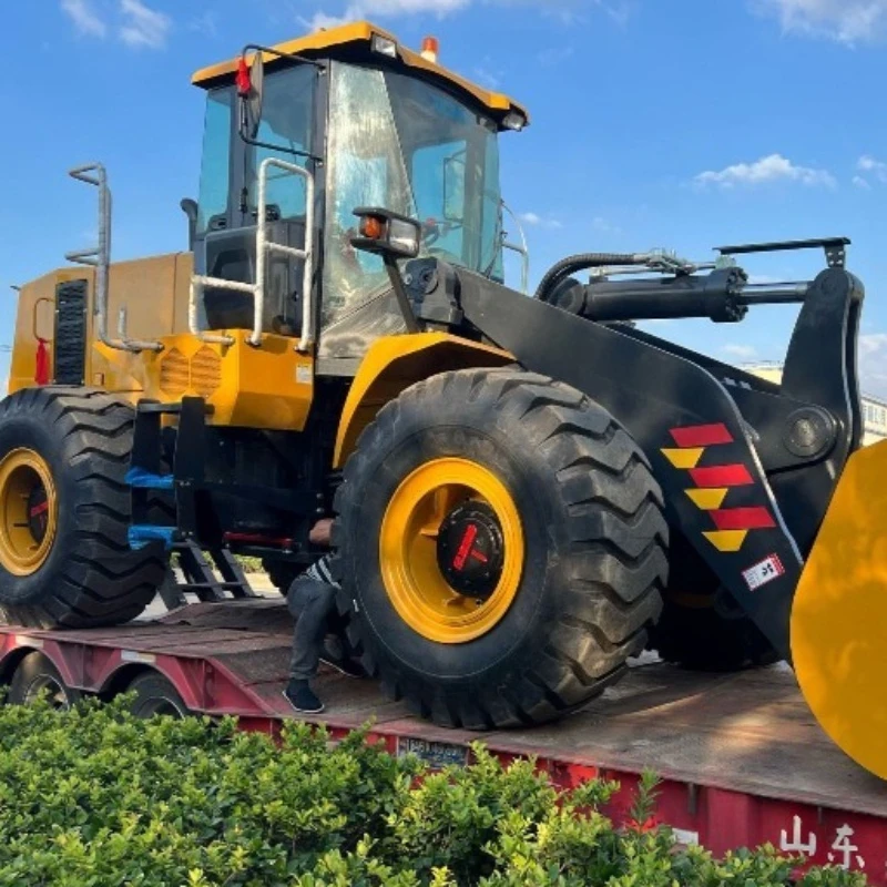 50 loader with pilot, front unloading loader