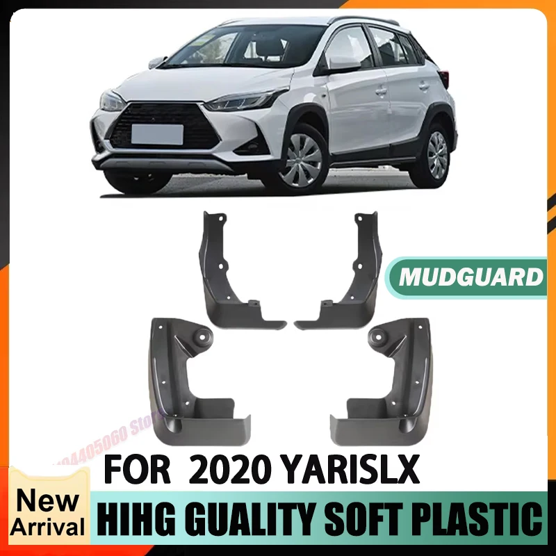 Front and Rear Wheel Fenders Splash Retroper For 2020 Toyota Zhixuan X YARIS L X Car
