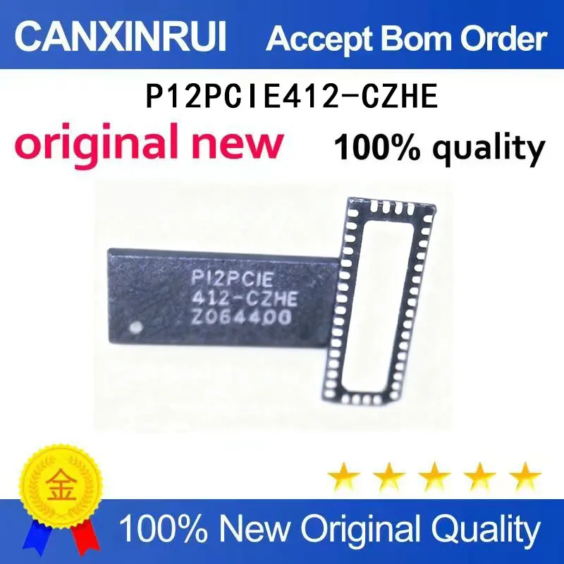

(5-100 Pieces) Brand new stock P12PCIE412-CZHE P12PC1E 412-CZHE QFN42