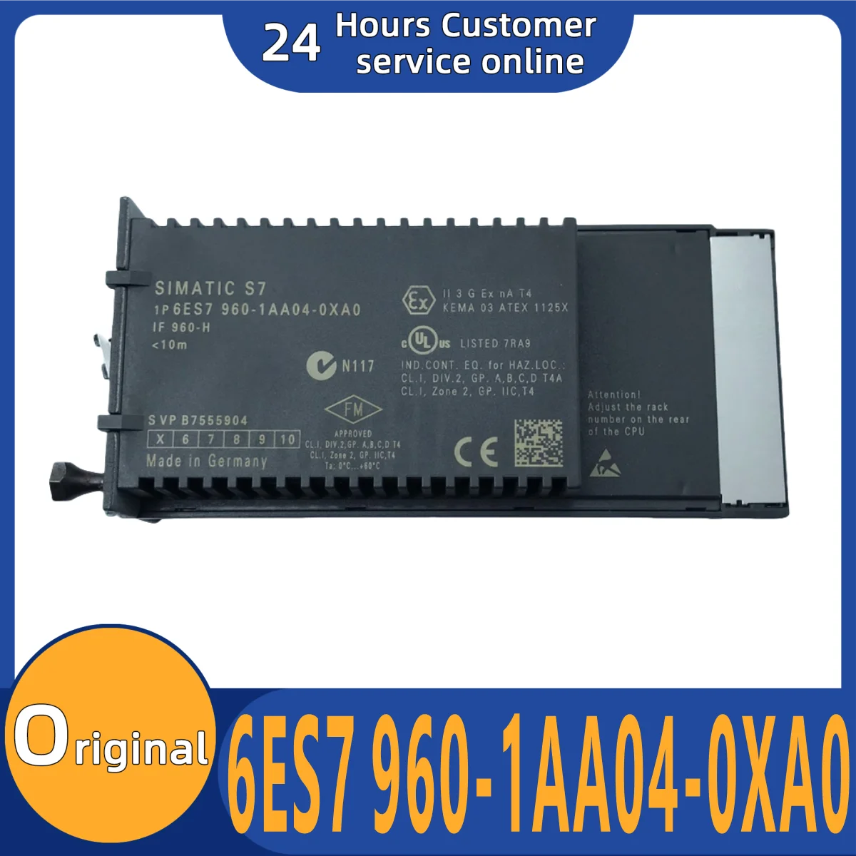 

Новый оригинальный модуль 6ES7 960-1AA04-0XA0