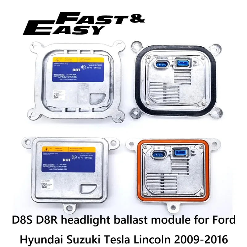 Aftermarket D8S D8R 25XT6-A-D8 12V xenon headlight Ballast module for Ford Hyundai Suzuki Tesla Lincoln 2009-2016