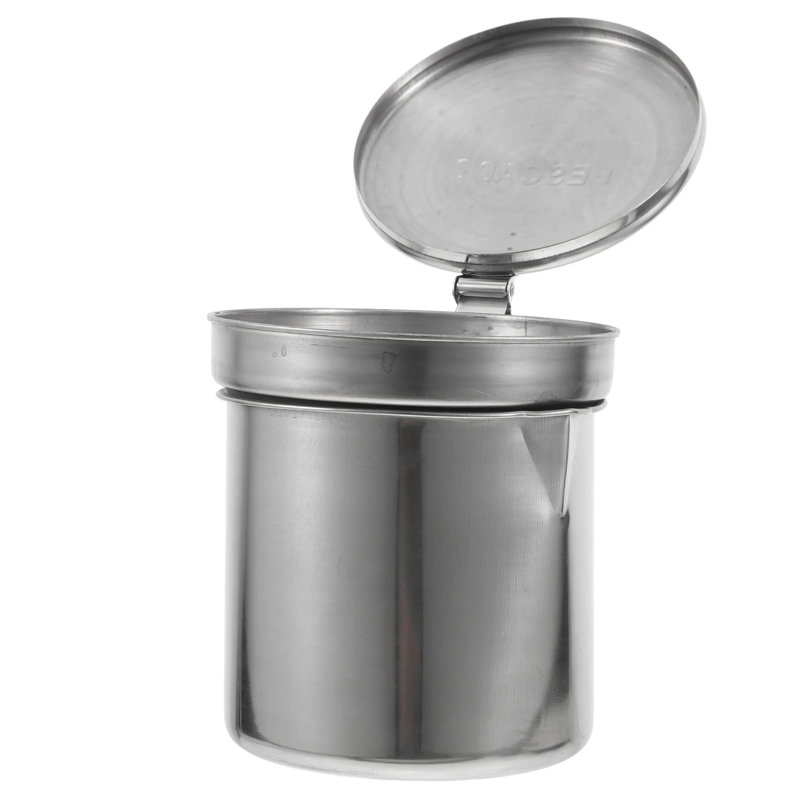 

1pc Stainless Steel Pot Multi-Function With Filtration Storage Tank Grease Keeper For Kitchen Restaurant Use Strainer Pot Oil