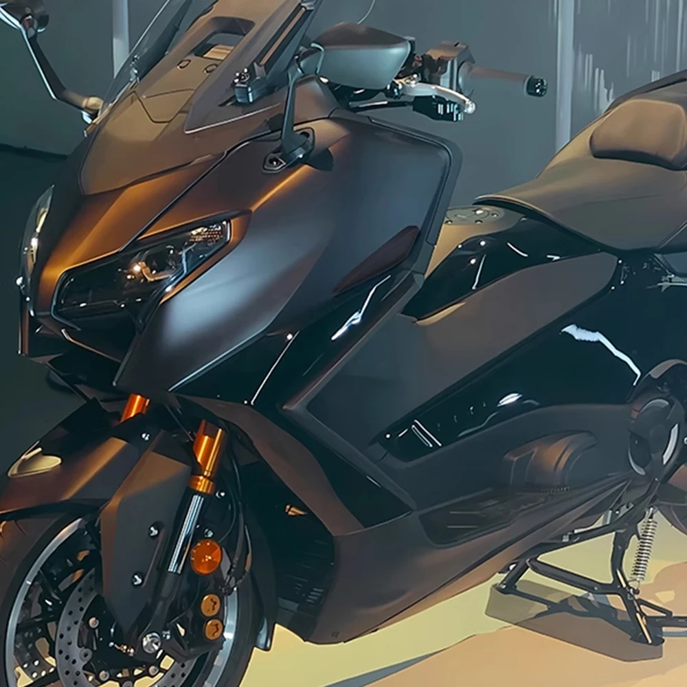 Side Fairing Scratch Protector For Yamaha T-MAX 560 TMAX TECH MAX 2025 Accessories Side Body Panel Rubber Protective Block