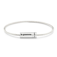 7g LE Fashion Silver Color Bracelet Rope for Men and Women 7g 925 Luxury Gift French Fashion Jewelry Wholesale