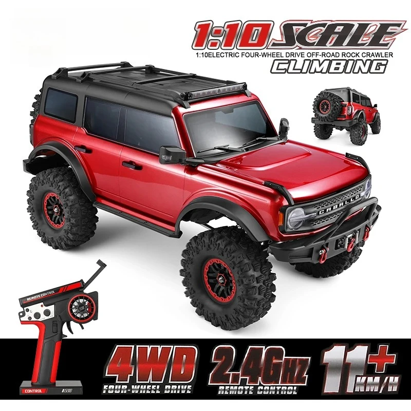 WLtoys 104020 1/10 Professional RC Car Off Road 4x4 2.4G 4WD Remote Control Climbing Cars 45mins Upgrade Version Adult Kids Toy