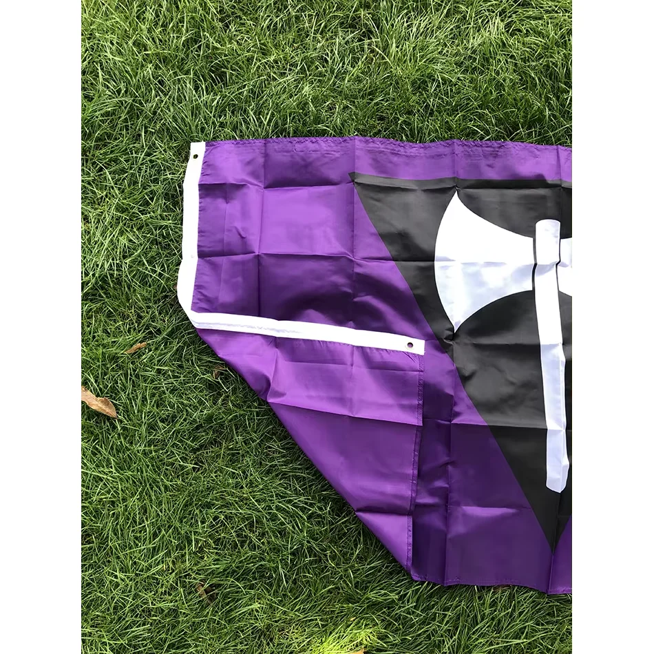 90x150cm LGBTQIA LGBT Rainbow Butch Labrys Lesbian Pride Flag for Home Decoration
