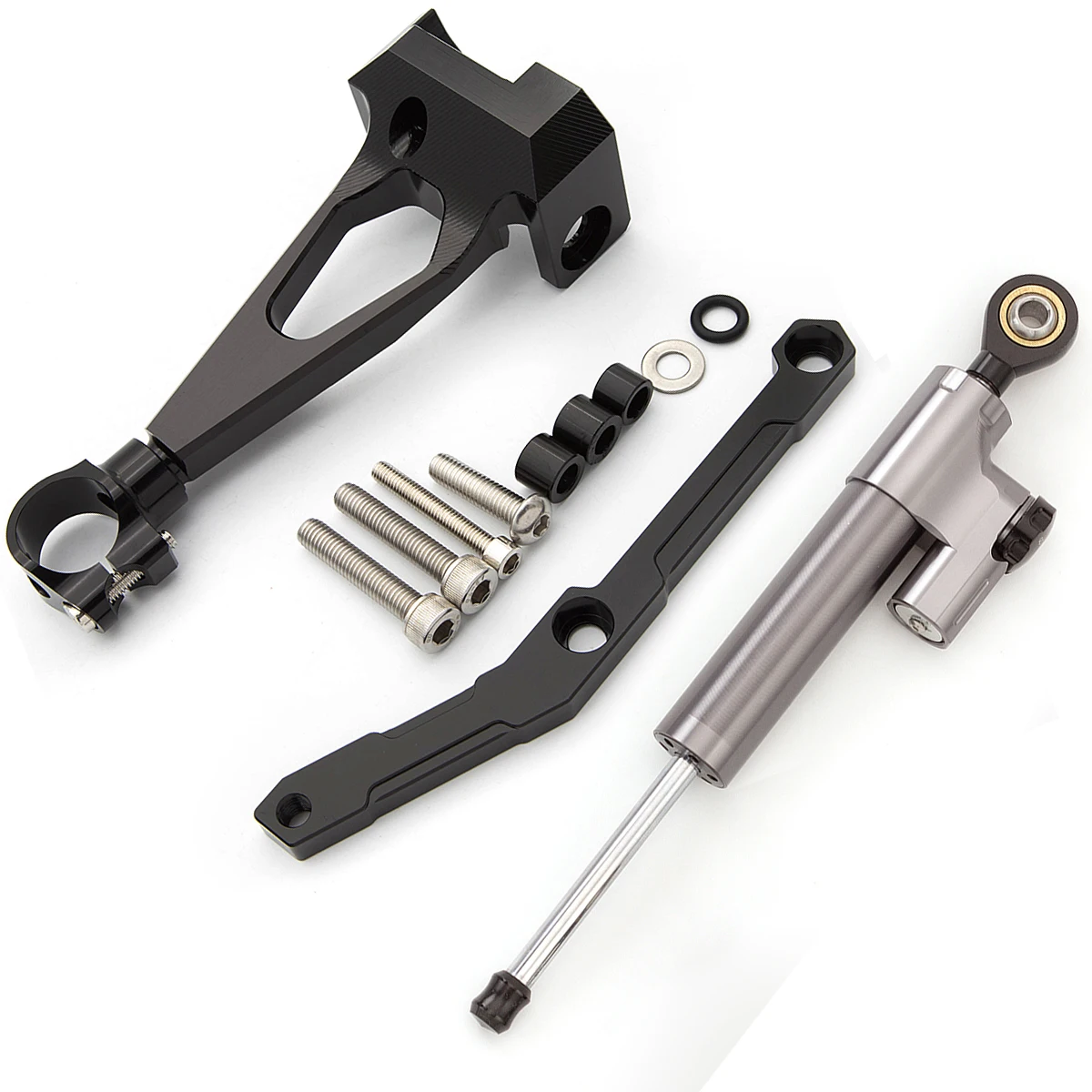 Para yamaha mt09 fz09 2013-2020 cnc alumínio amortecedor de direção motocicletas estabilizar amortecedores suporte