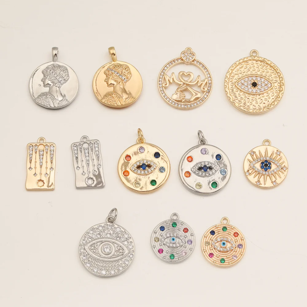 

Cordial Design 20Pcs Hand Made/Copper Pendant/Jewelry Findings & Components/DIY Charms Accessories/Genuine Gold Plating #194380