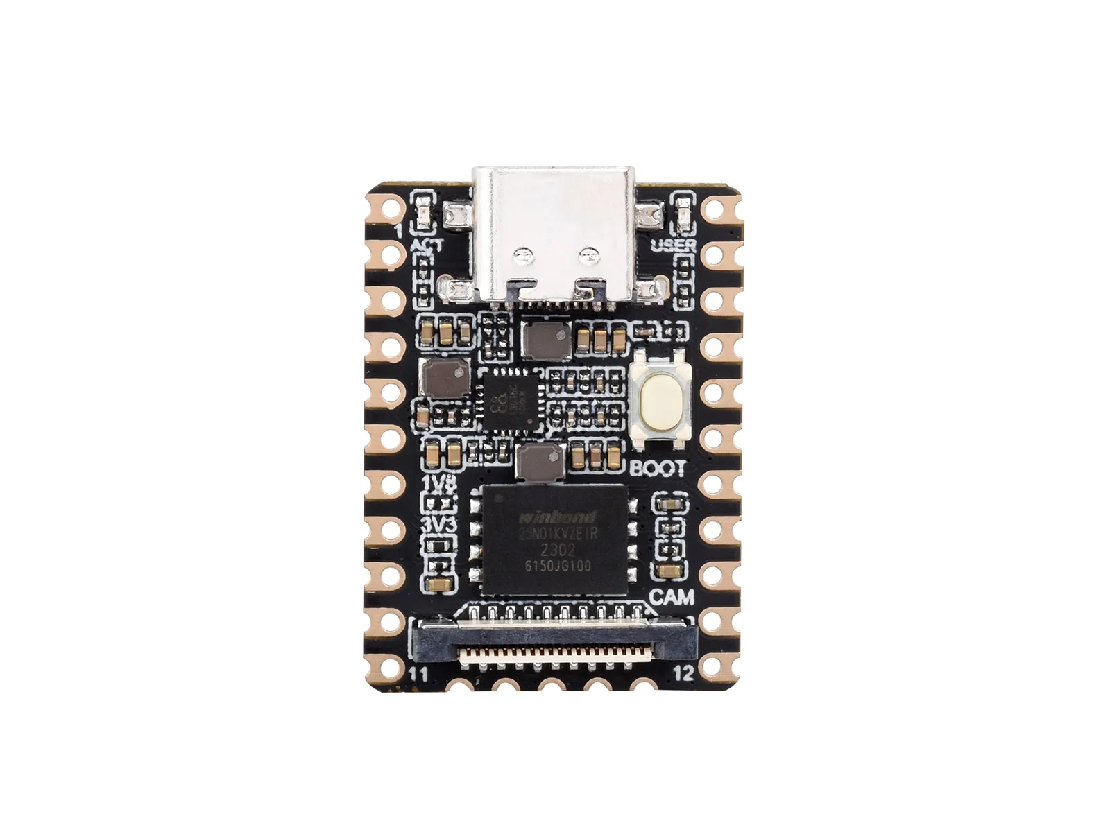 Luckfox Pico Mini RV1103 Linux Micro Development Board, Integrates ARM Cortex-A7/RISC-V MCU/NPU/ISP Processors, 17×GPIO pins