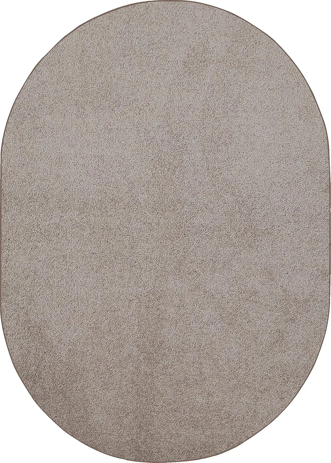 

Pet Friendly Solid Color Area Rugs Beige - 6' x 9' Oval,Stain & Fade Resistant, Perfect for Indoor Wedding Decor, Contemporary