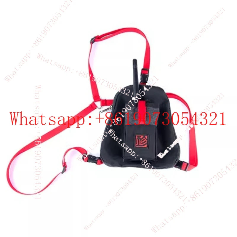 

Paragliding paramotor delta wing special intercom cover 2-in-1 walkie-talkie bag with strap