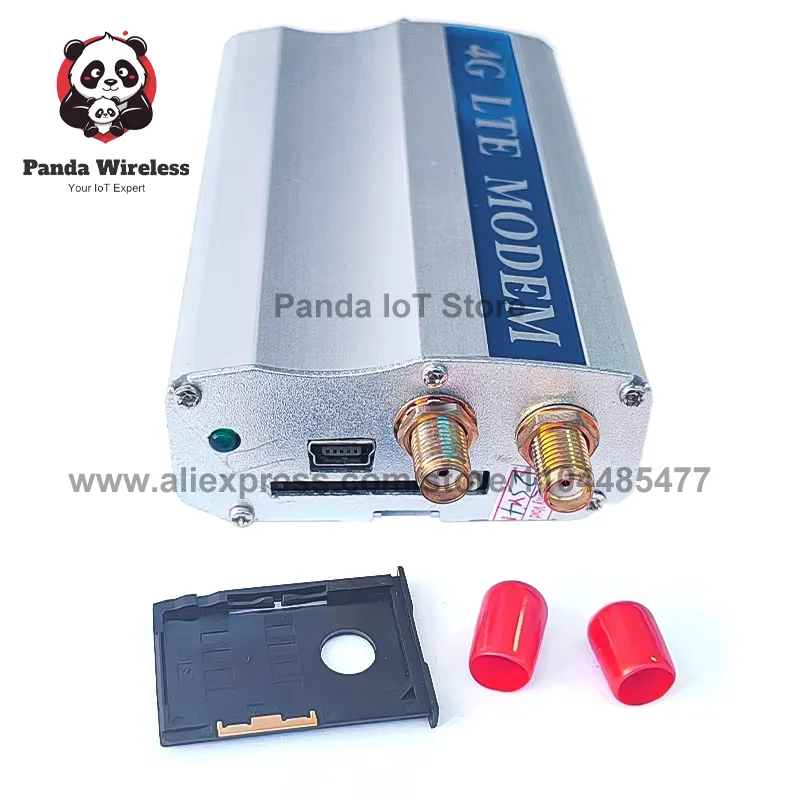 Modem industriale LTE Dongle 4G SIMCom SIM7600E SIM7600G SIM7600SA SIM7600A Custodia ricevitore GPS RS232 4G integrata per globale