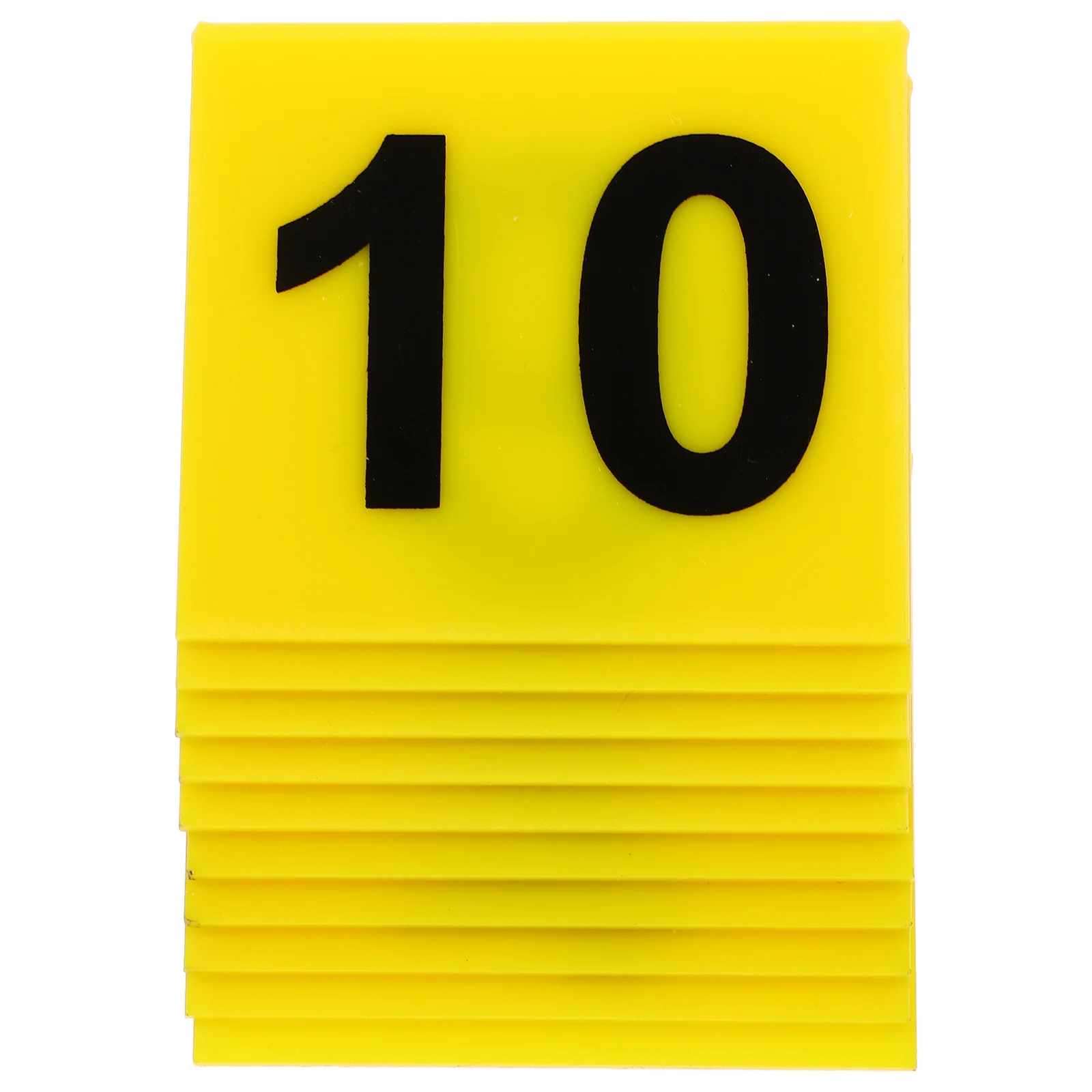 

10pcs Table Numbers Reusable Acrylic Desktop Marker Double Sided V Shaped For Wedding Party Banquet Restaurant Event Tabletop