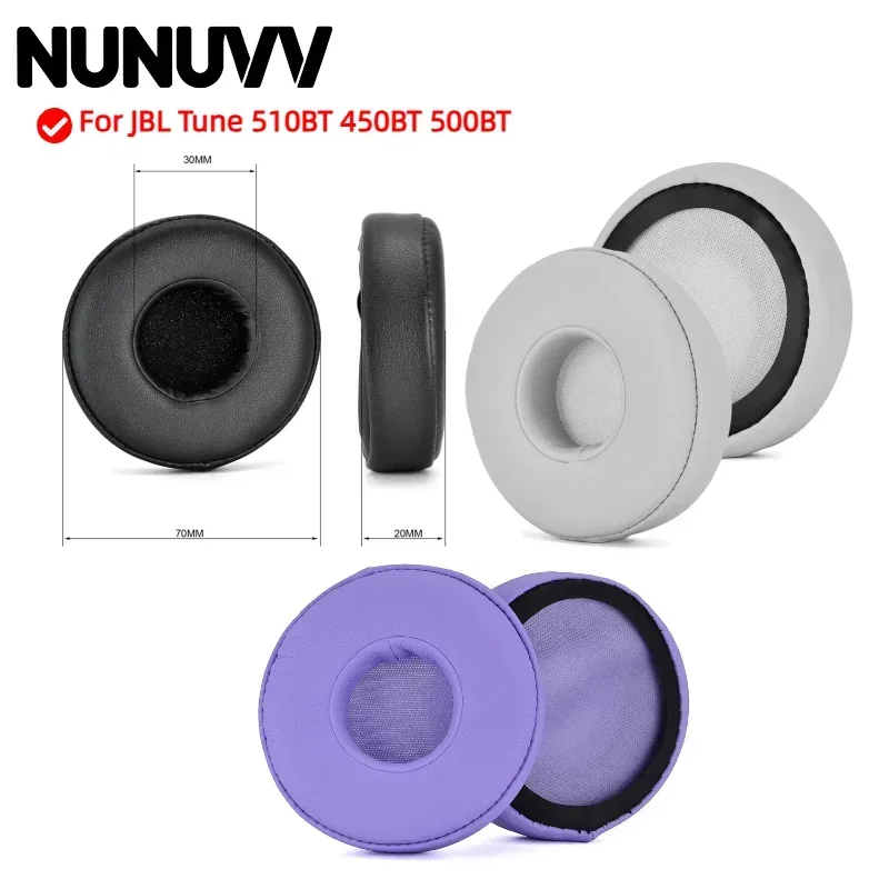 

Replacement Ear pads for JBL Tune 510BT 450BT 500BT Headphones Memory Foam Ear Cushions High Quality Earpads Leather Earmuff ，