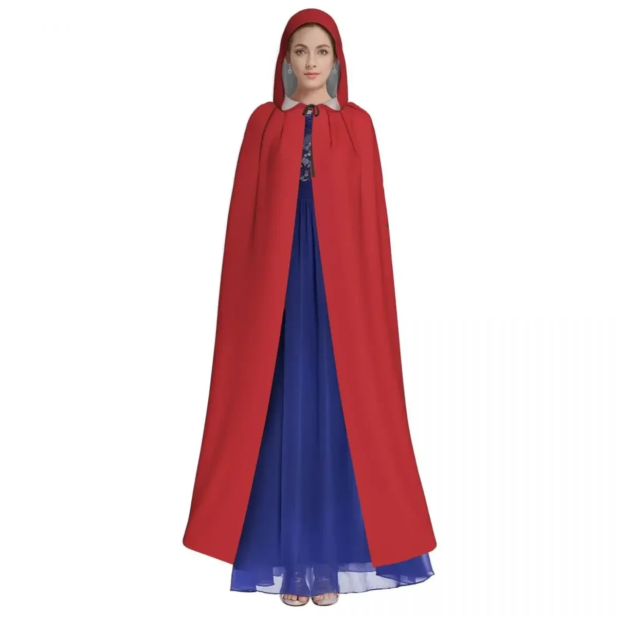 Customization Long Cape Cloak Flag Of Morocco Hooded Cloak Coat Autumn Hoodies