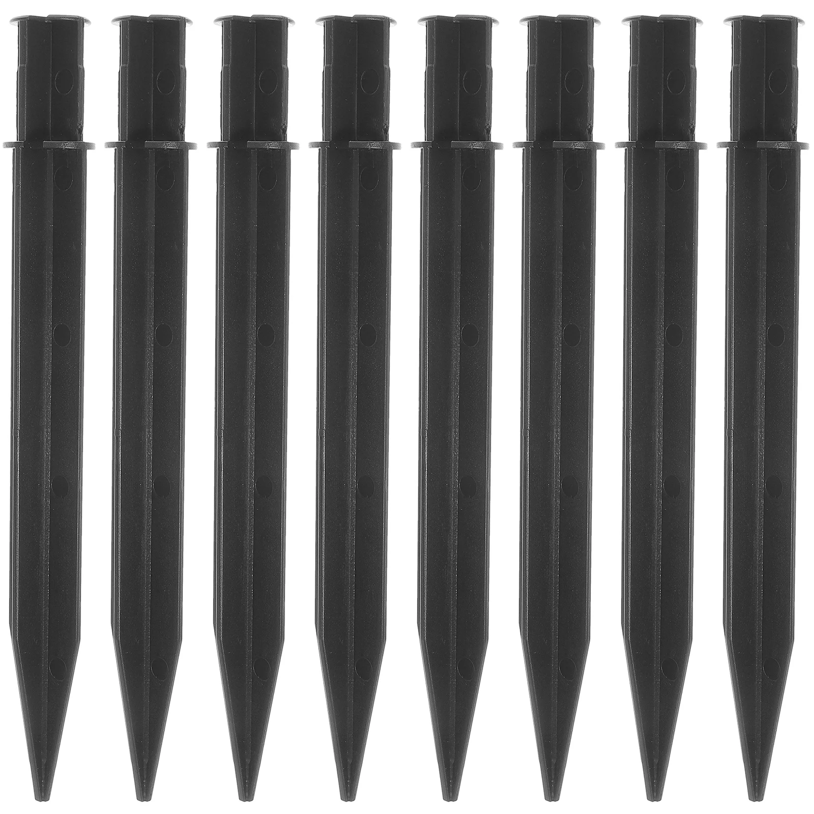 8Pcs Solar Lawn Light Ground Stake Replacement Plastic Spike For Lamp Decorative Stakes Outdoor Yard Light Fixing Accessories