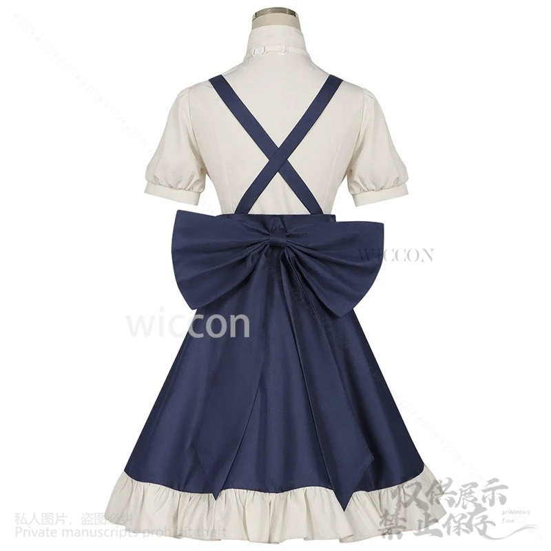 Anime Game Magic Maker Marie Cosplay Costume Dress Lolita Wigs Loli For Girls Woman Halloween Christmas Party Cos Customized