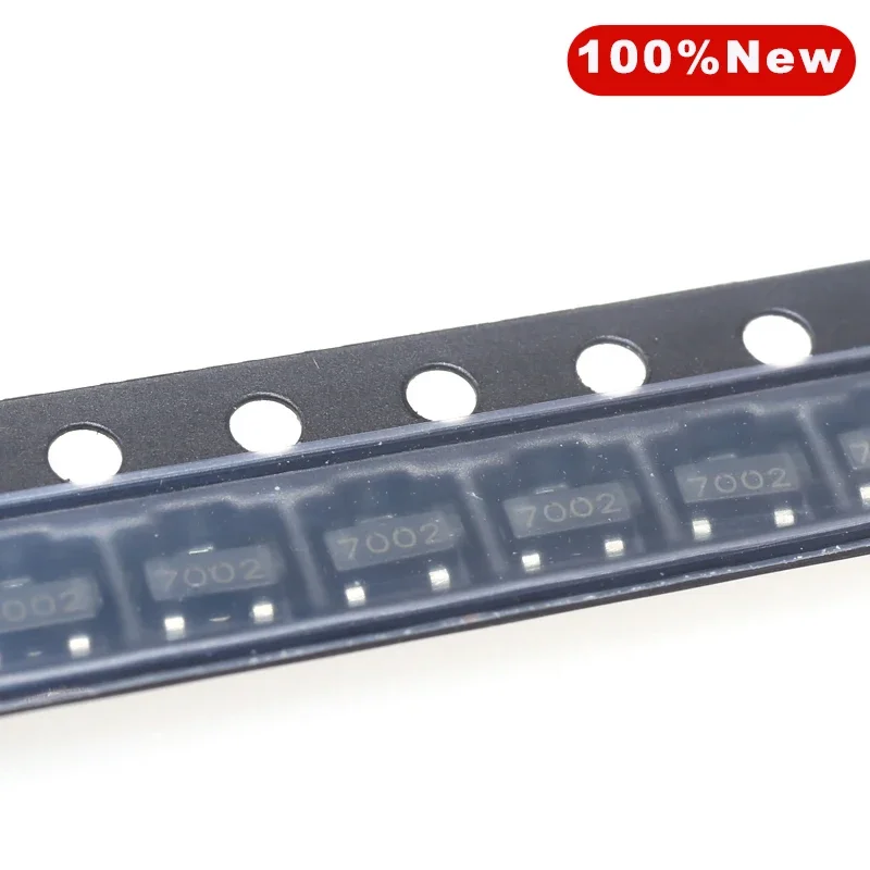 500PCS/Lot 2N7002 7002 N-channel 60V 115mA Field-effect Transistor MOSFET