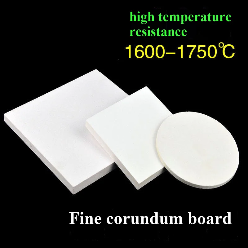 95 alumina fine corundum board - high-density double-sided precision grinding fired board - high temperature and wear-resistant