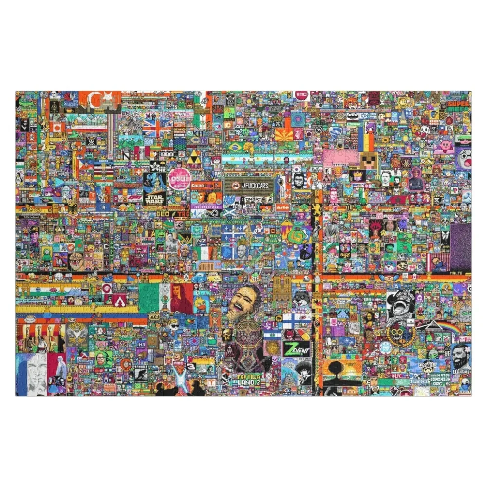 

r/place reddit 2022 Jigsaw Puzzle Novel Toys For Children 2022 Customized Toys For Kids Puzzle