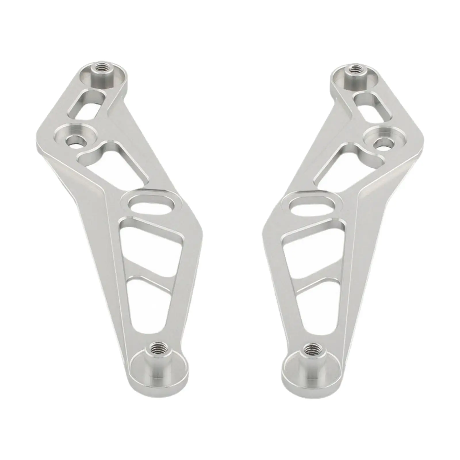 Motorcycle Part Lightweight Scooter-Specific Velocity Windshield Bracket with Cutouts Cutouts for Touring, Commuting