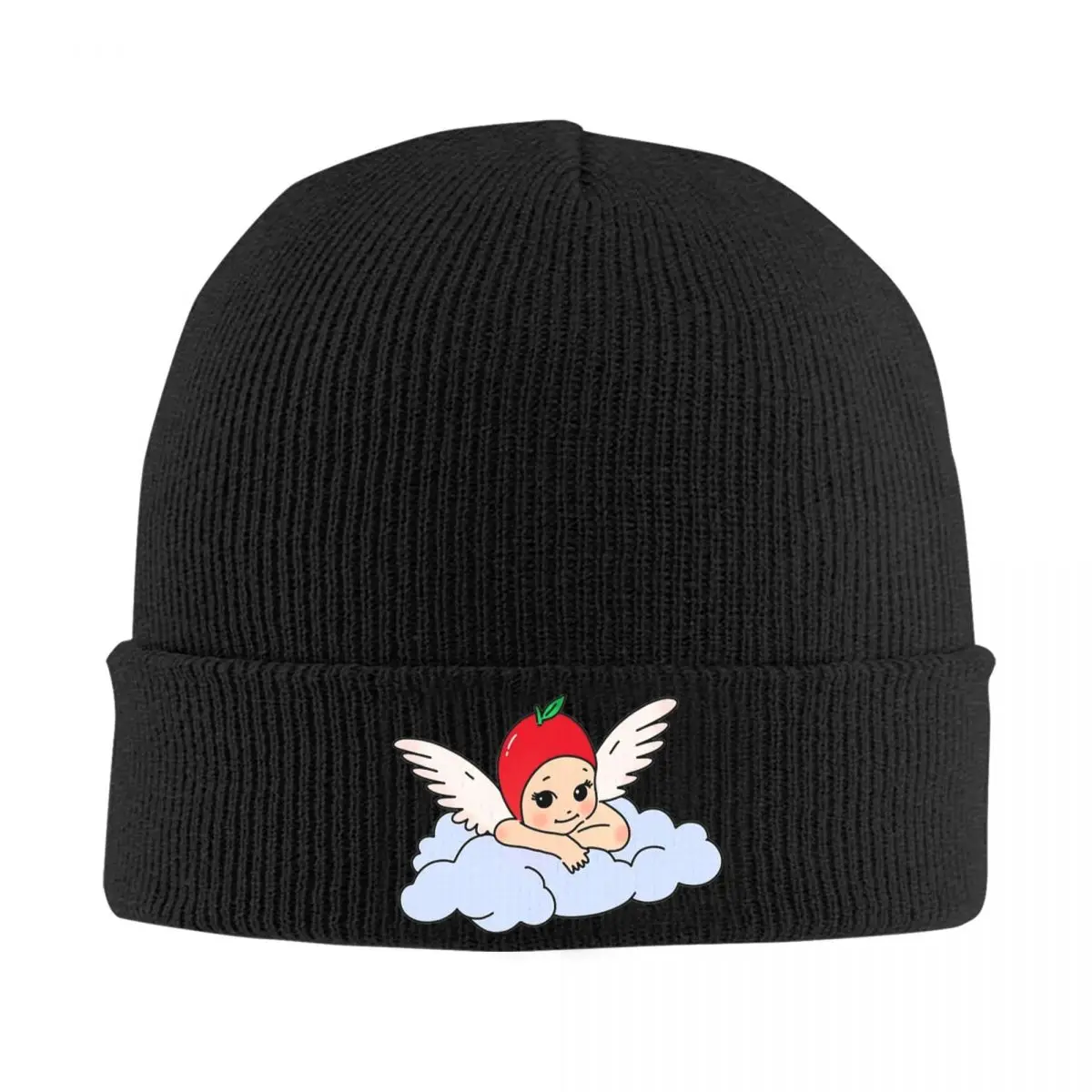 Sonny Angel Cute Cartoon Bonnet Hats Skullies Beanies Female Male Trendy Thermal Elastic Beanie Hats Spring Sport Printed Cap