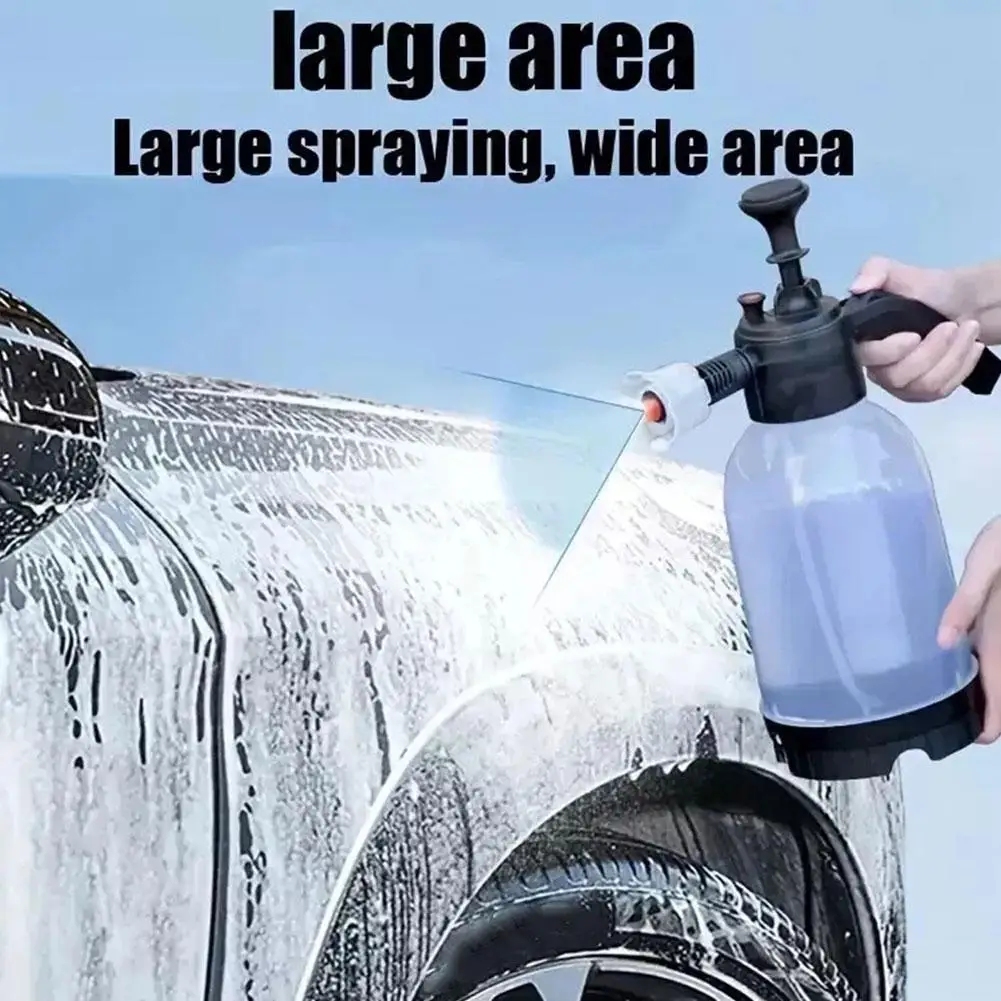 Car Wash Foam Sprayer Windproof Foam Nozzle Spray Kettle Accessories Car Wash Spray Bottle For Car Home Cleaning Tools