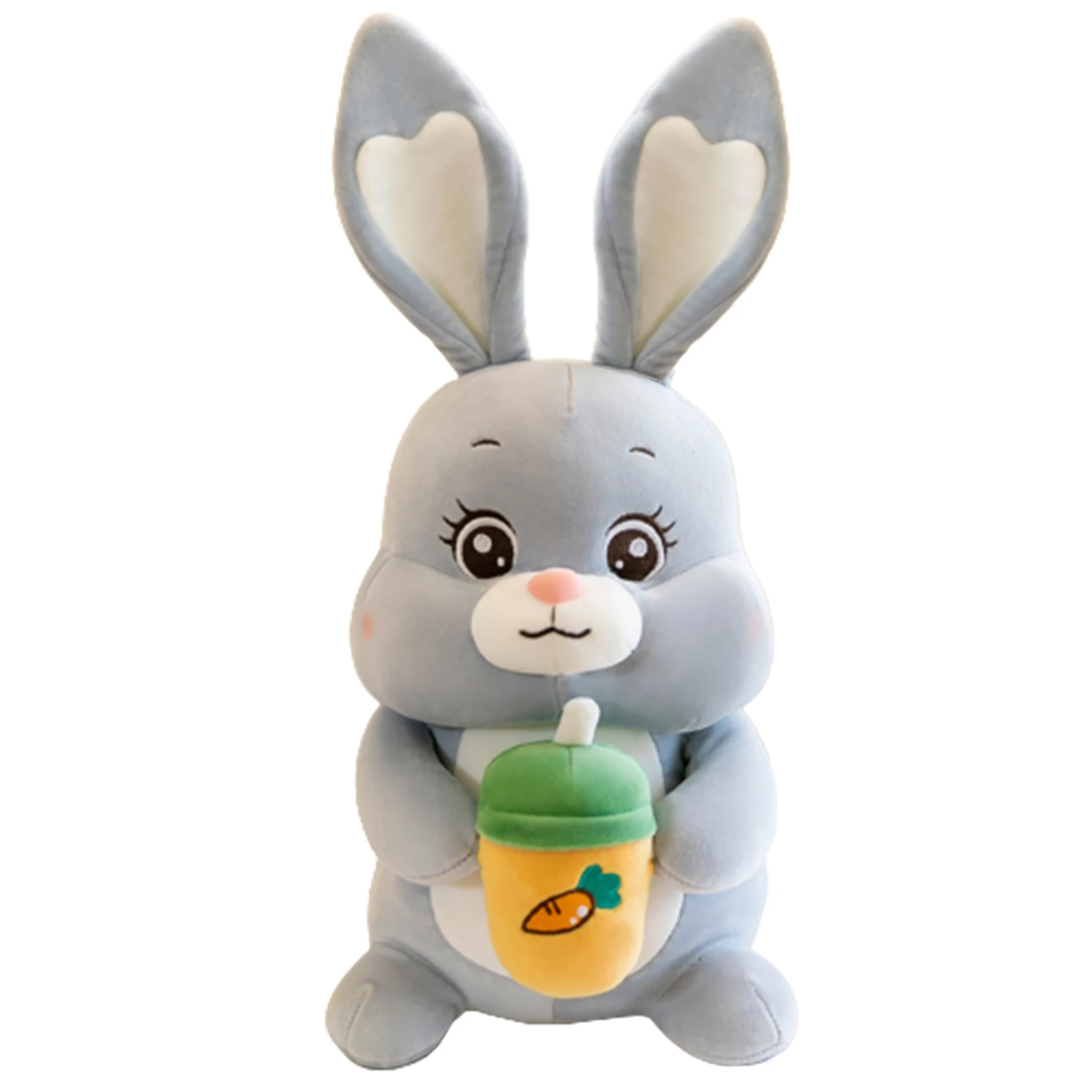 Adorável coelho boneca de pelúcia macio brinquedo de pelúcia criança abraçando travesseiro presente