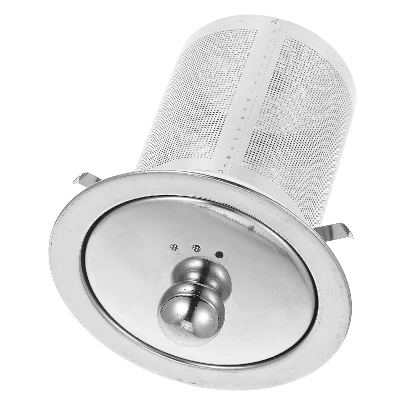 

Stainless Steel Tea Accessories Strainer 304 Fine Mesh Infuser Removable Coffee Filter Silver Home Office Portable