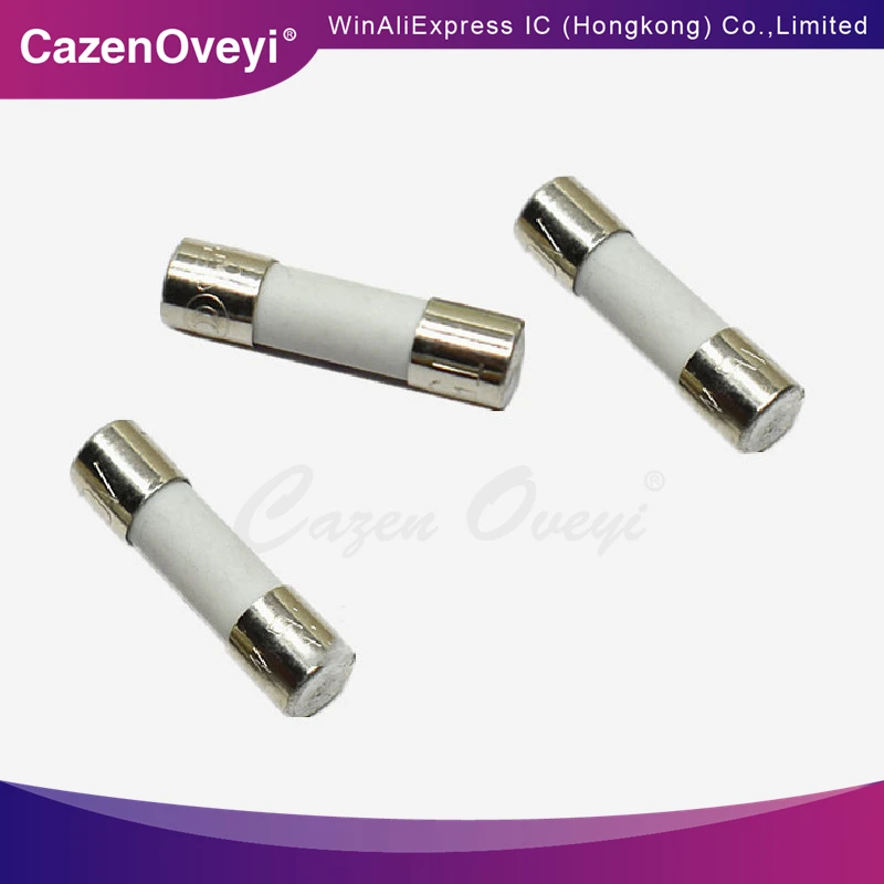 5piece T6.3AH 250V 5*20MM ceramic fuse