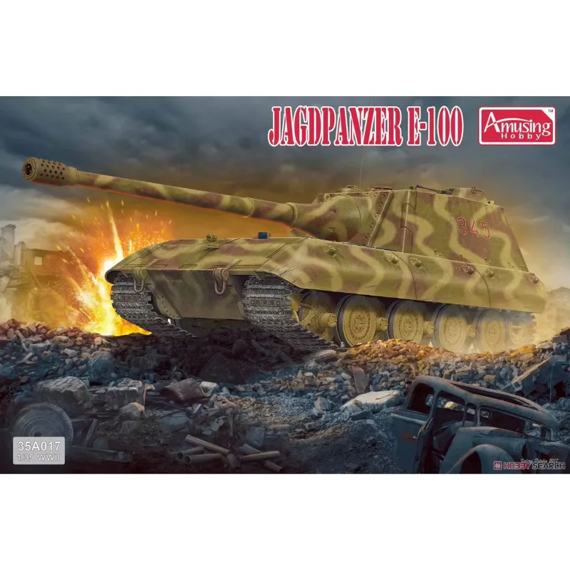 

Scale 1/35 35A017 German Jagdpanzer E100By Amusing Model Hobby