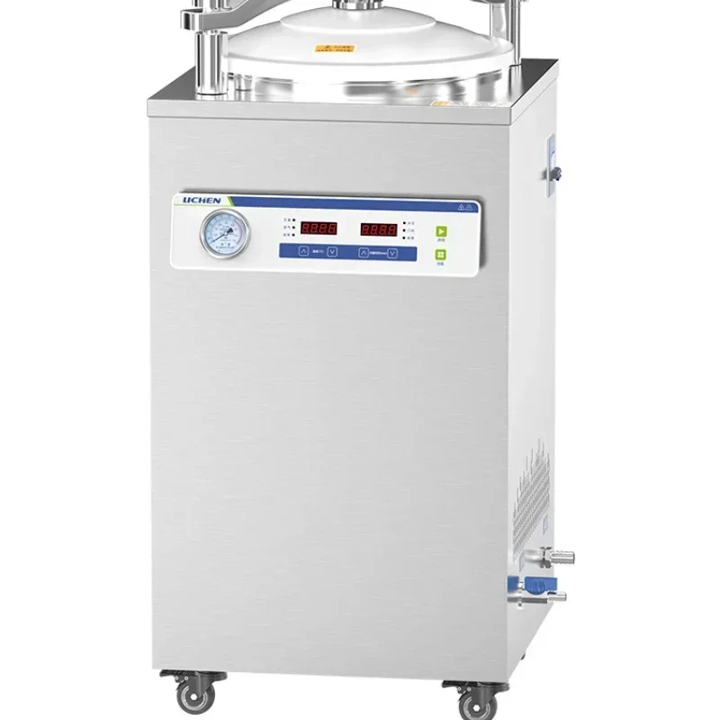 Vertical high pressure steam sterilizer Laboratory high temperature pressure sterilizer Automatic