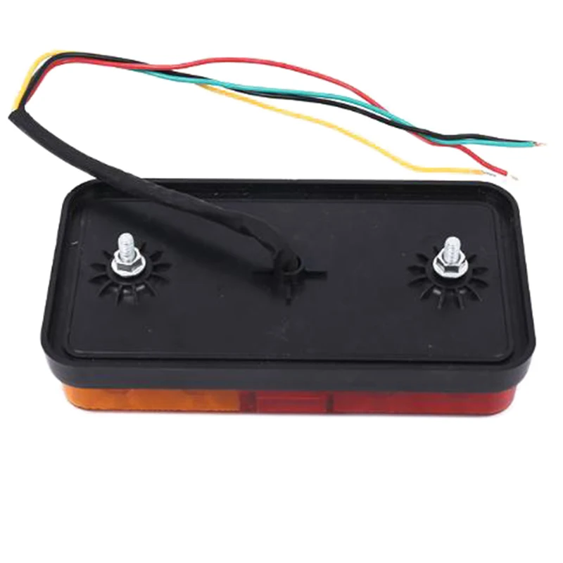 1pc 12V 2W 10 LED 트럭 자동차 트레일러 후면 테일 라이트 중지 표시 등 미등 회전 신호 램프