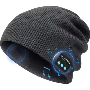 Outdoor Bluetooth Headphone Unisex Men Women Winter Warm Hat Beanie Music Speaker Wireless Cap Headphones For Riding Cycling AliExpress 44